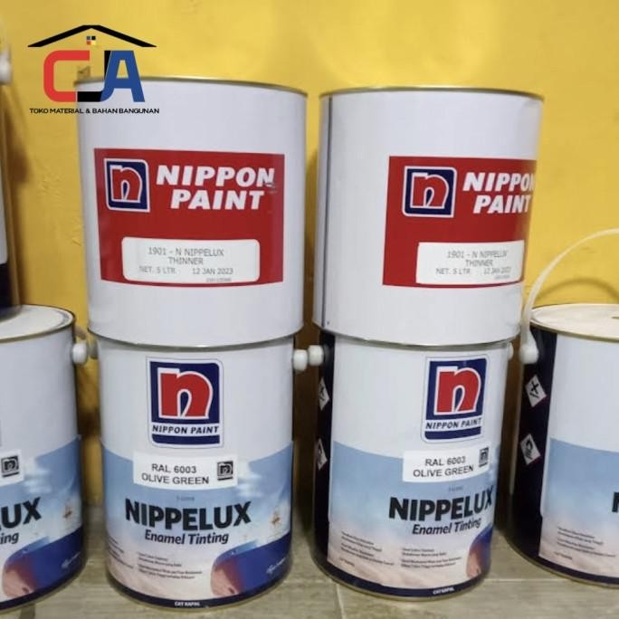 Thinner Nippon Marine Coating NIPPELUX 5 LITER Galon Thiner Cat Kapal