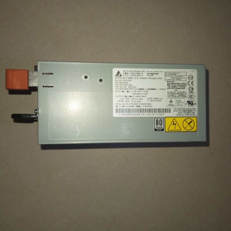 Psu Server Delta Electronics For IBM X3100 M5