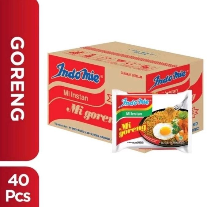 

Indomie Mie instan 1 dus isi 40pcs | Mie goreng dan mie kuah