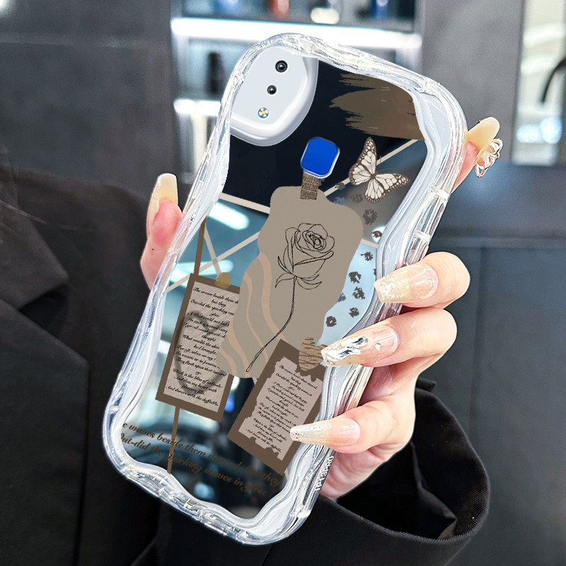 Casing Hp Untuk VIVO Y91 Y91i Y93 Y93s Y95 Case Casing indah foto seni Drop HP Softcase silikon Cesi