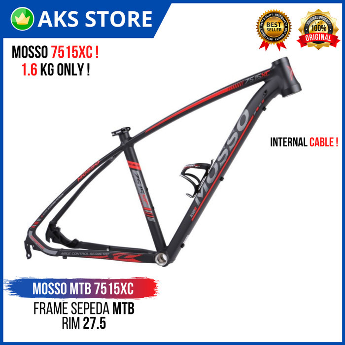 TERBARU Frame Sepeda Gunung MTB Alloy Mosso 7515XC Rim 27.5 Inch Disc Brake BISA GOSEND
