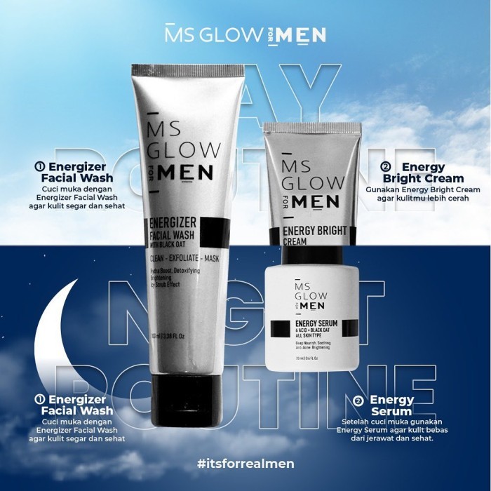 Ms Glow For Men - Skincare Pria Ms Glow For Men Original