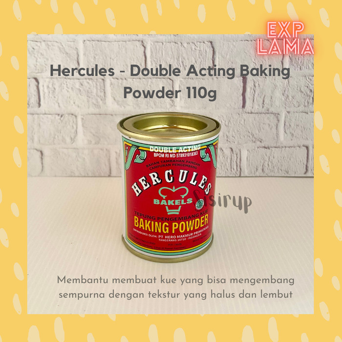 

Baking Powder Hercules 110 gram