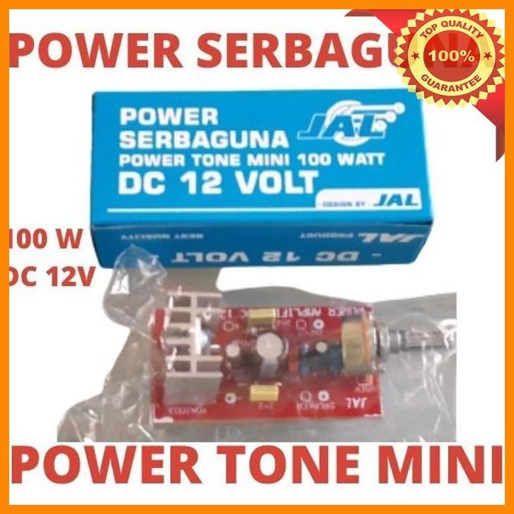 (AGRO) KIT POWER AMPLIFIER DC 12V 100WATT MONO MINI TONE TDA2003 12 V