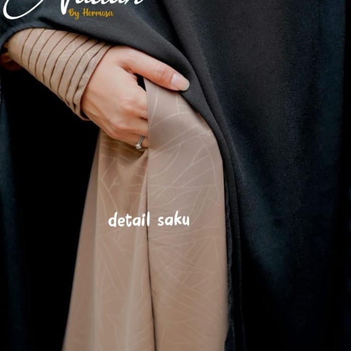 Pakaian Wanita Moca/Gamis Wanita Coklat Susu/Gamis Hermosa/Gamis Murah