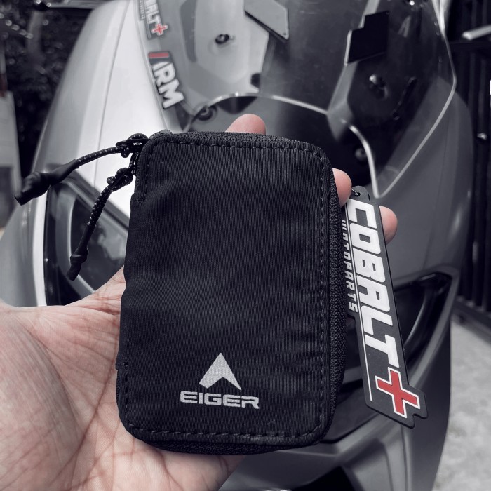 gantungan kunci model dompet Eiger percha