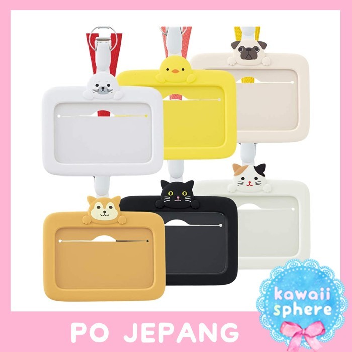 

Lihit Lab PuniLabo ID Card Holder Animal Name Tag Punilabo