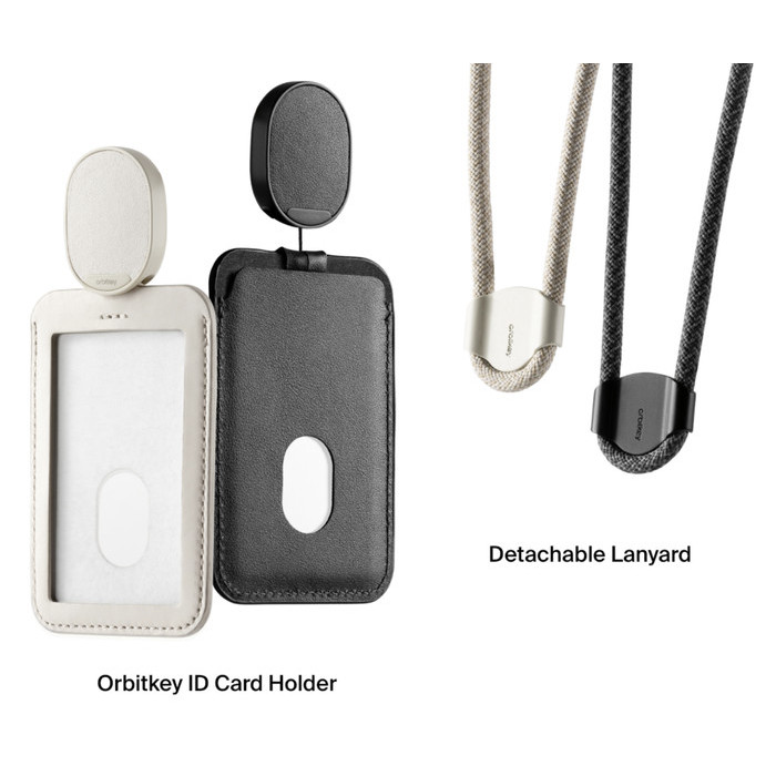 

Name Tag ID Card Holder with Landyard Orbitkey