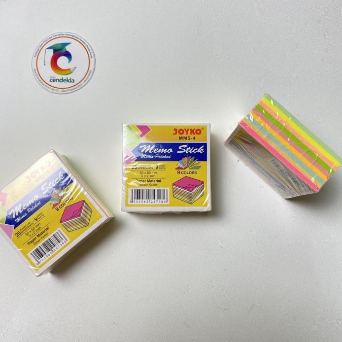 

&<&<&<&] Sticky Notes Memo Stick JOYKO MMS-4 Warna Tumpuk