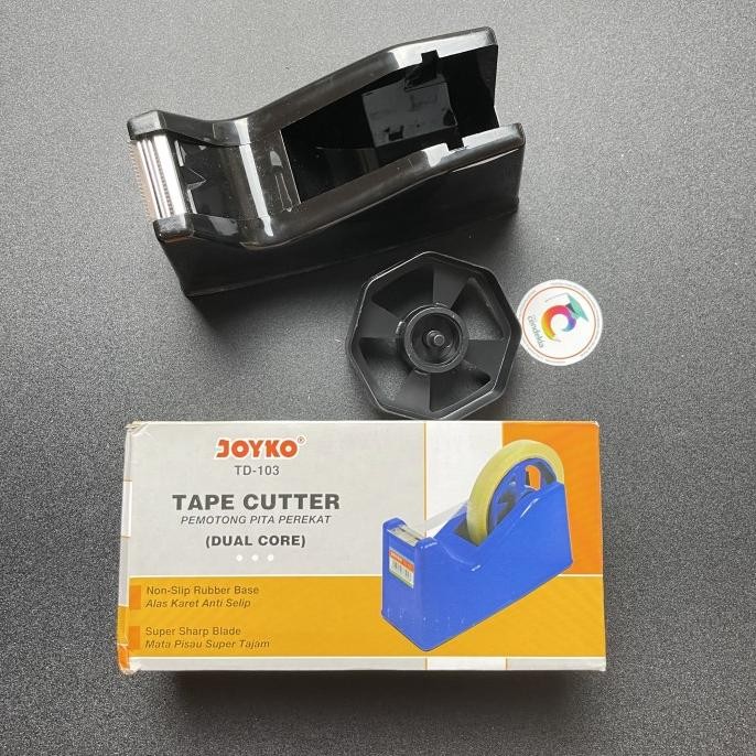 

><><><] Tape Cutter Dispenser Isolasi JOYKO TD-103 Dual Core