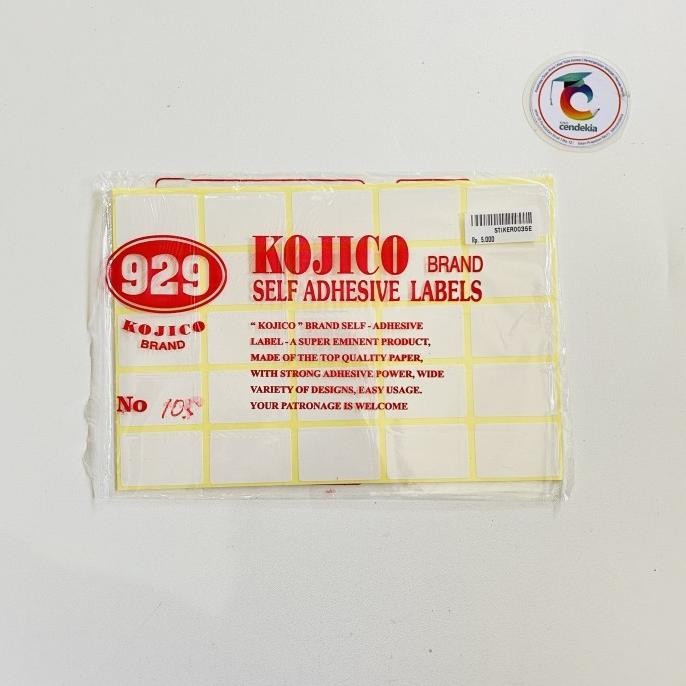 

}}}}}}] Stiker Label Adhesive No. 105 24x37 mm