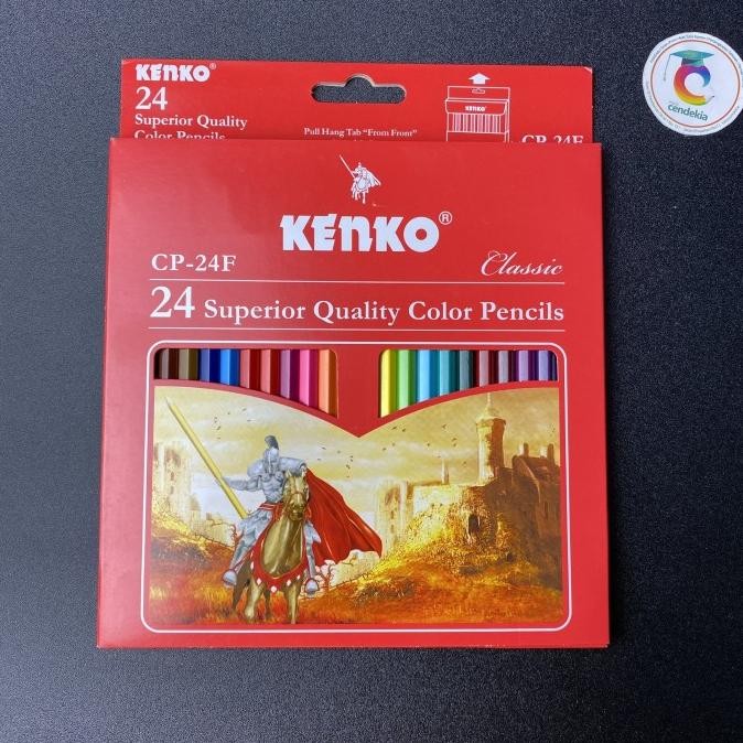 

%$%$%$%$] Pensil Warna KENKO 24 Warna Classic