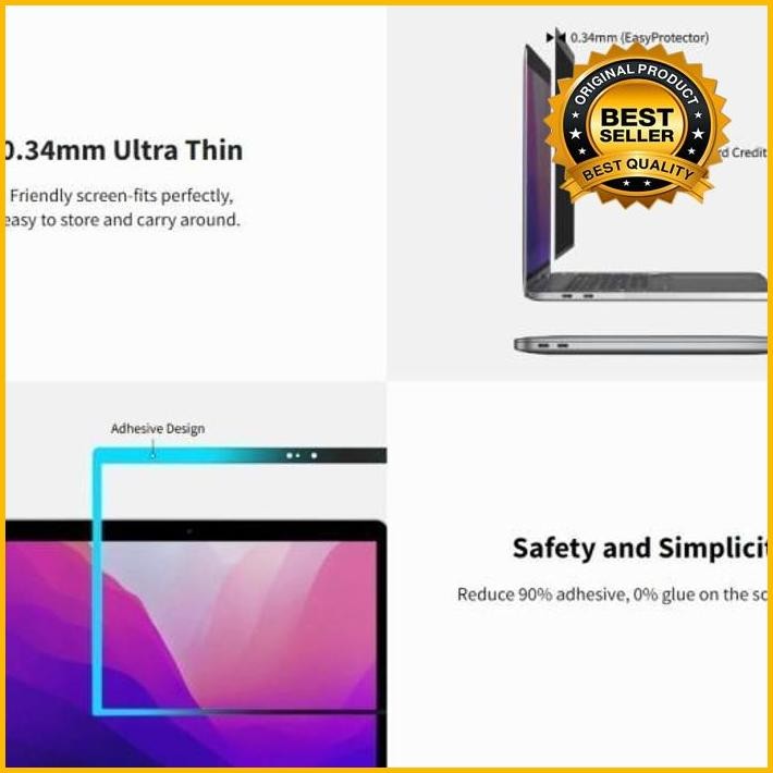 Screen Guard Magnetic Privacy Macbook Air M3 M2 13.6 Inch 2024 2022 Switcheasy Easyprotector Screen 