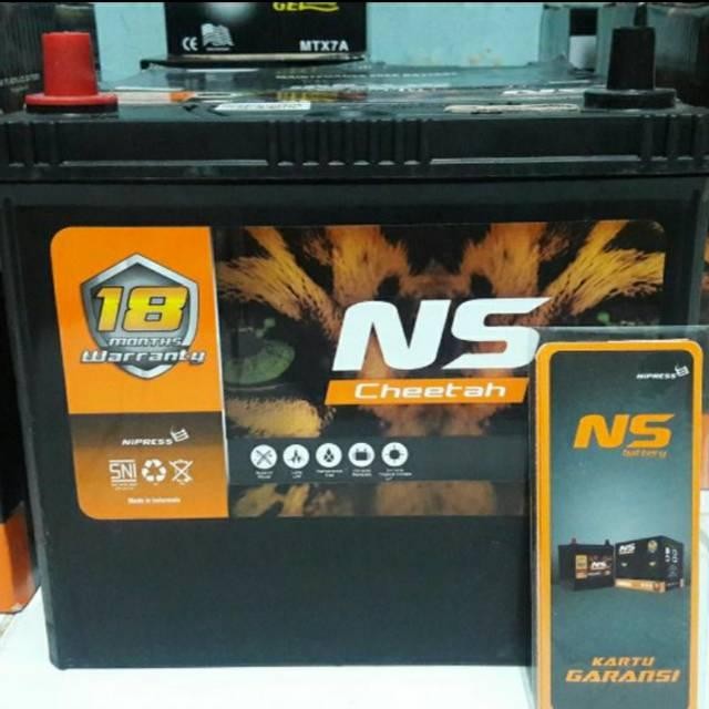 Garansi 18 Bulan  Aki Accu Mobil Datsun Go Ns40Zl Ns40 Zl Ns 40Zl Ns Cheetah Aki Kering
