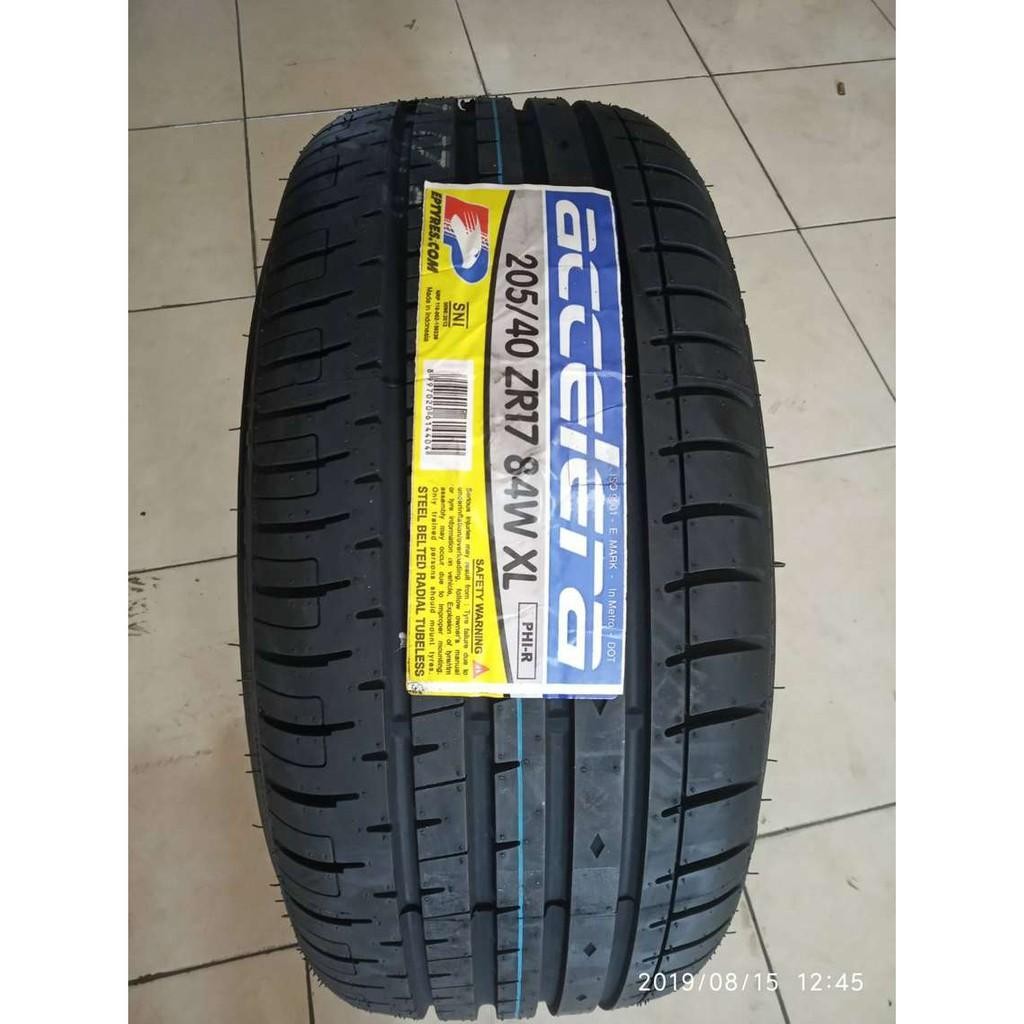 Ban Mobil Ceper Ring 17 Accelera Tubeles Accelera Phi-R 205 40 R17