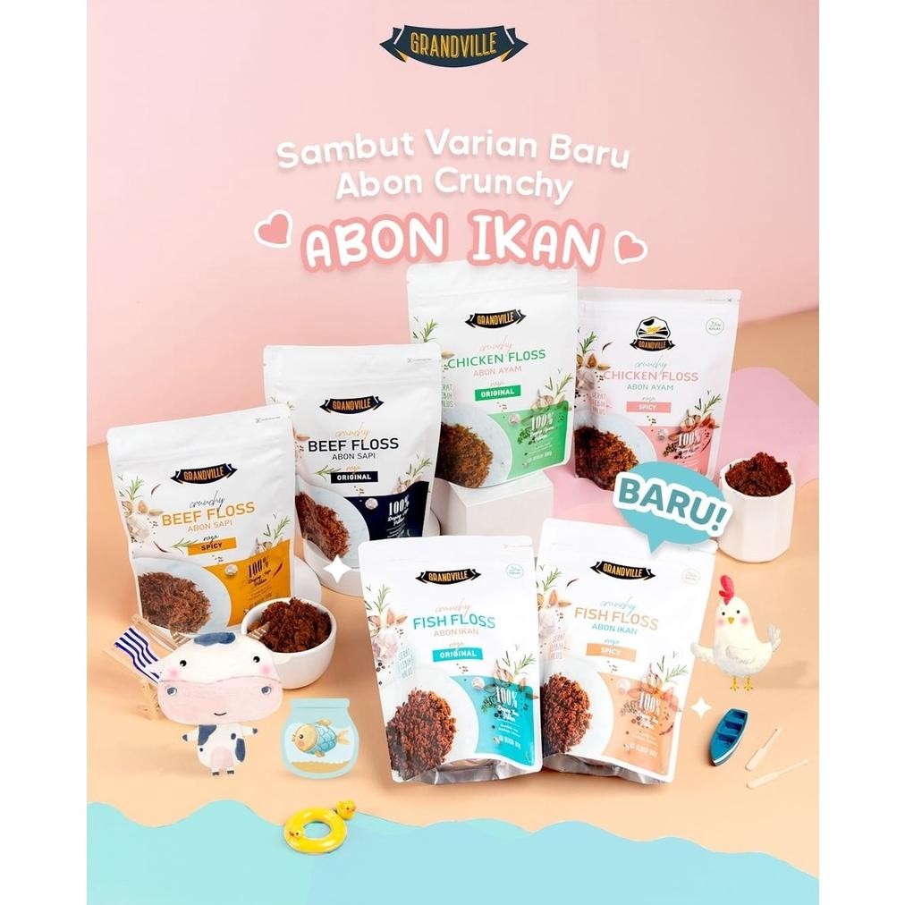 

Pum Abon Sapi / Ayam Crunchy || Mpasi Makanan Instan 1th+