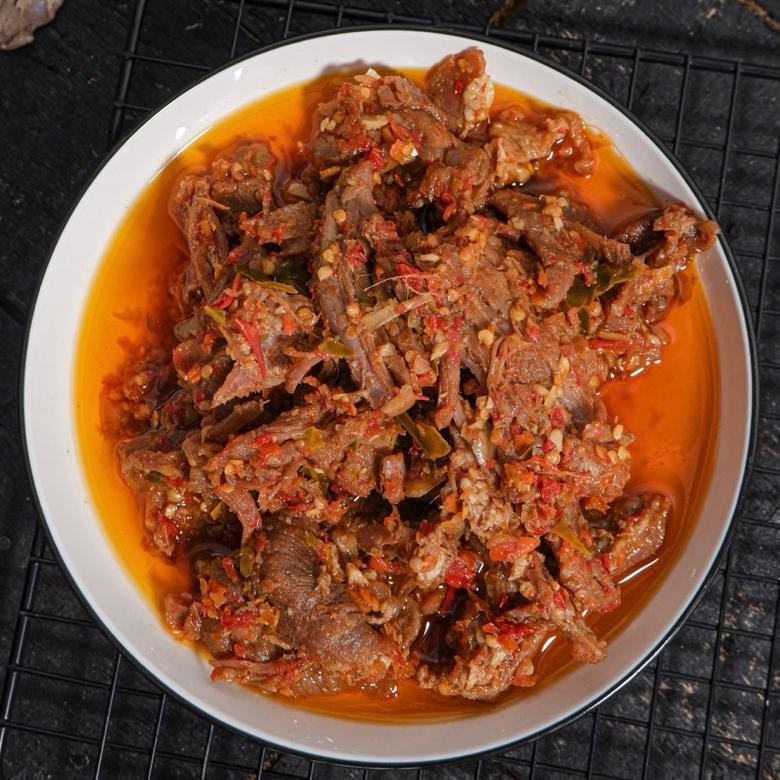 

Dendeng Sapi Balado Uni Arma (100gr) - Dendengnyo