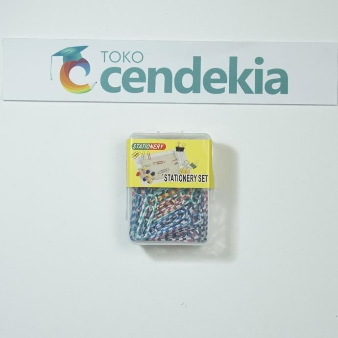 

/////] Paper Clip STATIONERY Warna Mika Klip Kertas