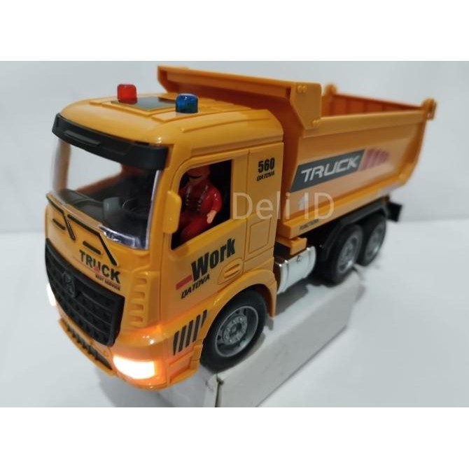 Sale Mainan Mobil Remote Control Remot Kontrol Truk Truck Mixer Semen Molen Rc Car Skala 1:20 Frekue