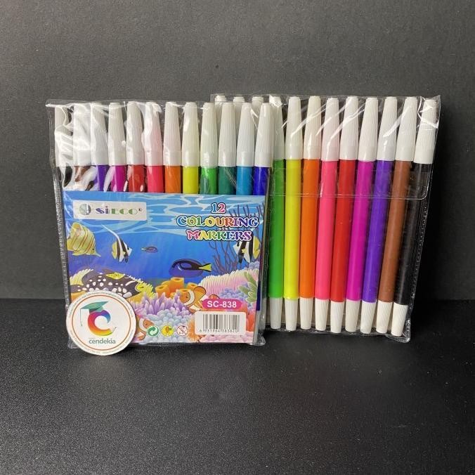 

:0:0:0] Spidol Sieco set 12 warna