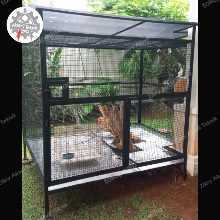 KANDANG GECKO / IGUANA / KADAL / ULAR / REPTIL / HAMSTER / MARMUT