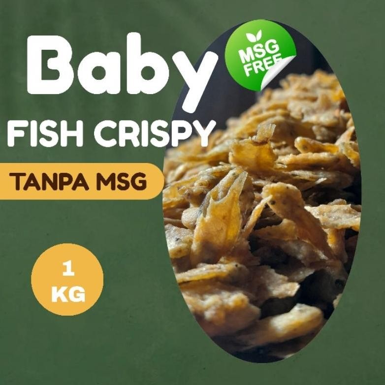 

Baby Fish 1Kg | Baby Fish Crispy | Baby Fish Ikan Crispy Kiloan