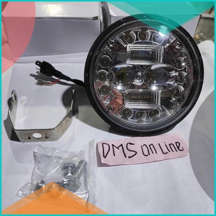 Daymaker 5,7" Motor, Lampu Motor Daymaker Led 5,7 Inch + Breket Lampu