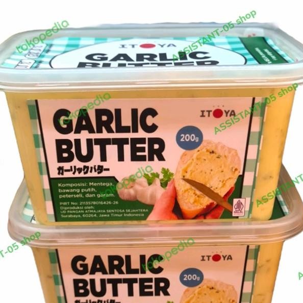 

Itoya Garlic Butter Mentega Bawang Non Mg 200 Gram