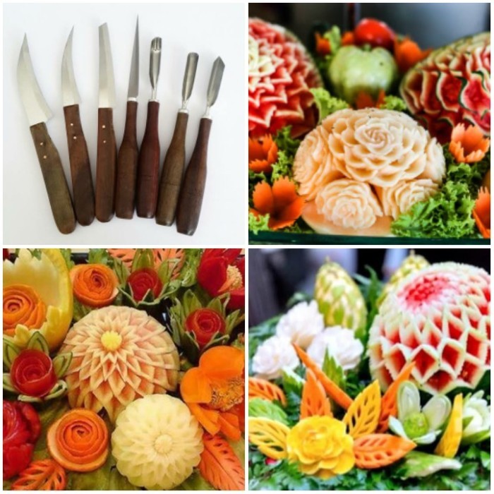 

PROMO! Carving Knife/Pisau Ukir Buah dan Sayur