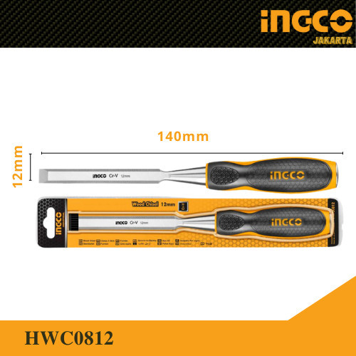 

TERLARIS! Pahat Kayu 1/2" Gg. Karet Wood Chisel INGCO HWC0812 Cungkil Tatah Kayu