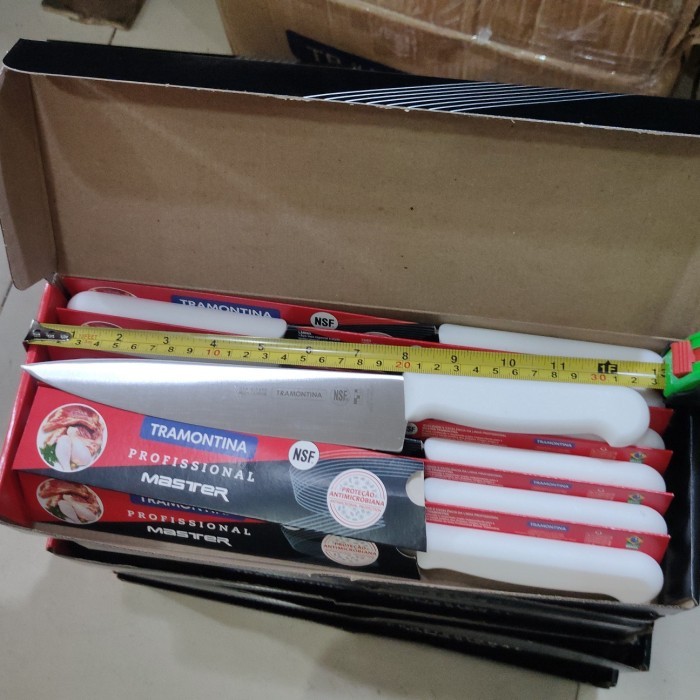 

pisau jagal pisau daging ori brazil 32cm panjang bilah 20 cm 8 inc