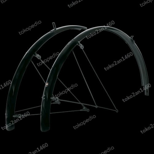 Sks fender bluemels basic 700c '45 mudguards spakbor sepeda