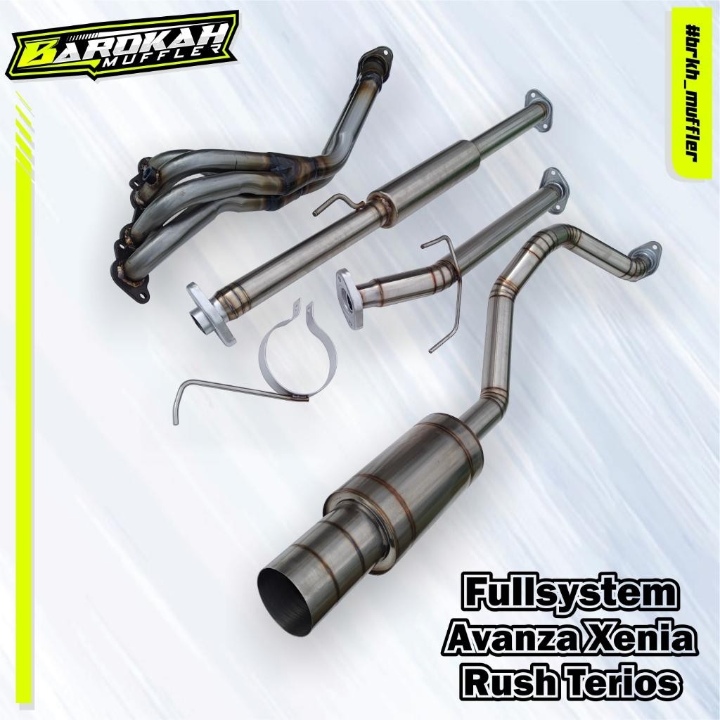 Knalpot Mobil Avanza Xenia Rush Terios Header Bolt On Full System