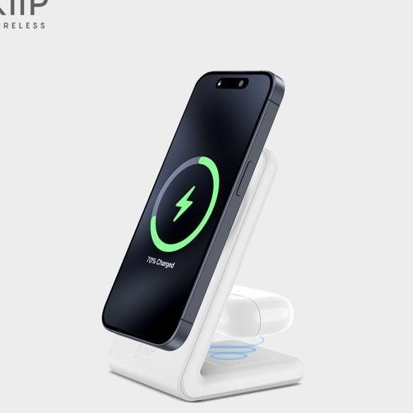 Iip Wirele Pm2 Pro 2In1 Magnetic Wirele Charger Tand Tiod Charging Magafe Holder