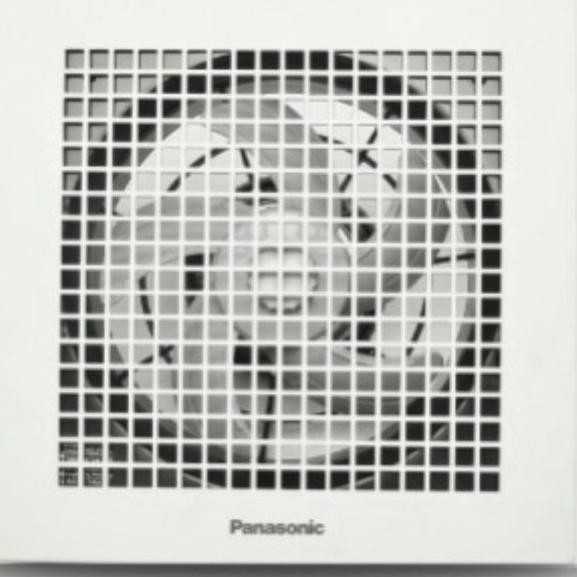 EXHAUST FAN PANASONIC 10 INCH PLAFON FV25TGU FV-25TGU5 FV 25TGU5