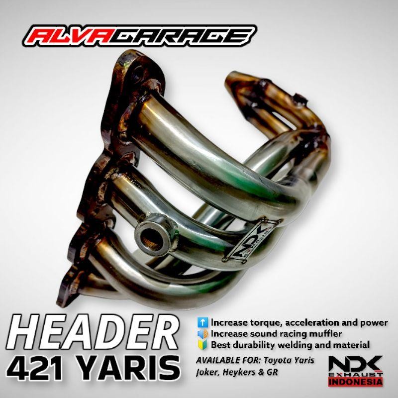 Header 421 Yaris Joker Yaris Lele Yaris Bapao Knalpot Untuk Toyota Yaris Ndk Exhaust