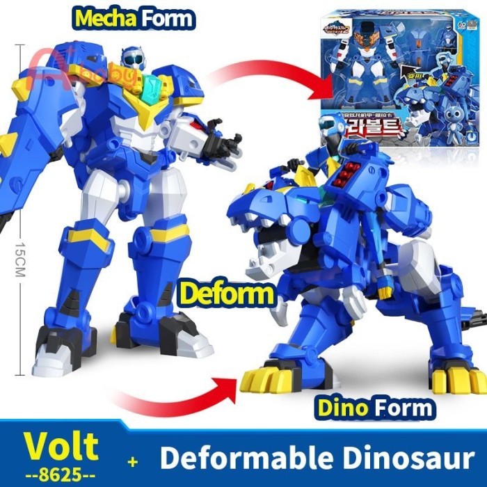 Deformation Robot Mini force Super Dino Volt Robot Miniforce ONE