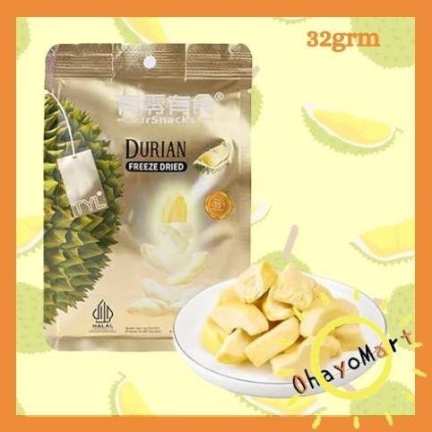 

TYL Ursnacks freeze dried Durian / Snack buah kering rasa Durian 32grm