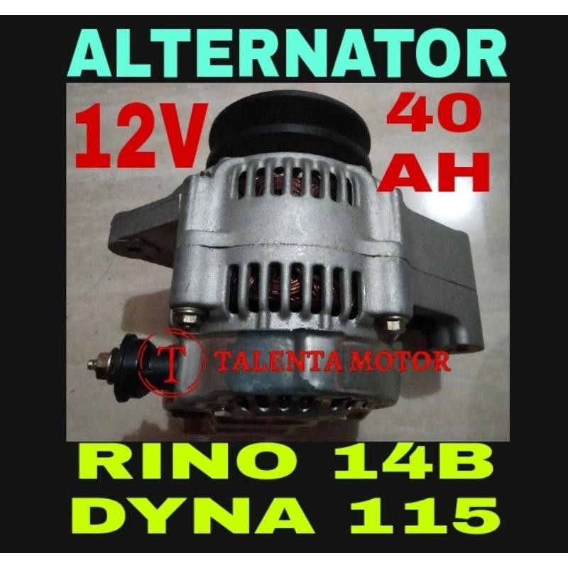 Alternator Dinamo Ampere Amper Toyota Dyna Rino 115Ps 14B 12V 115 Ps
