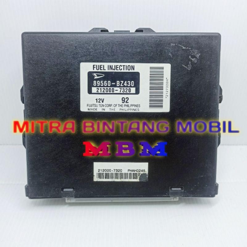 Ecu Computer Toyota Rush 2006-2012 Asli 89560-Bz430 Original