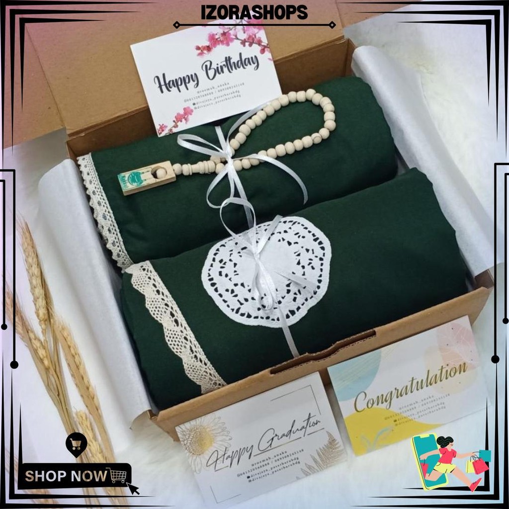 

Hampersmukenakatundewasamuslimahalatsholatperempuanwanitagiftboxhadiahkadoweddingpremium D Termurah