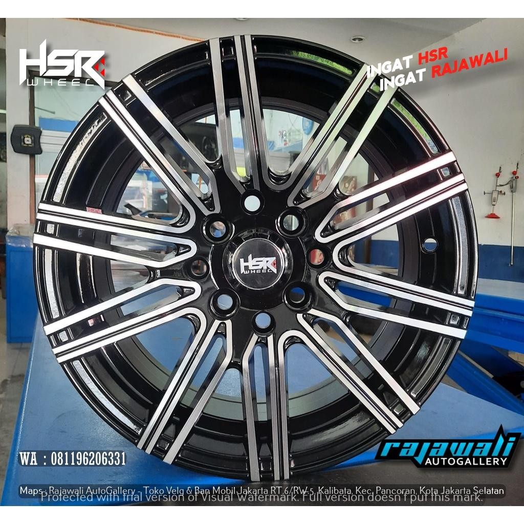 Velg Mobil Murah R14 Xenia Sporty Avanza Brio Sigra Datsun Go Sirion Ring 14 Type Hsr Pajo Two Tone