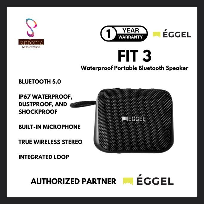 Eggel Fit 3 Waterproof Portable Bluetooth Speaker
