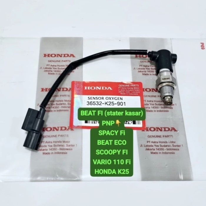 SENSOR OKSIGEN BEAT FI STATER KASAR SPACY Fi BEAT ECO SCOOPY FI VARIO 110 Fi HONDA K25 SENSOR OXYGEN