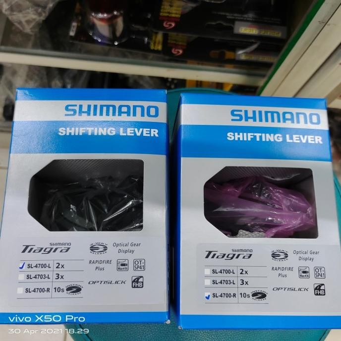 Shifter 10 speed Flat bar Tiagra 4700 Original dus