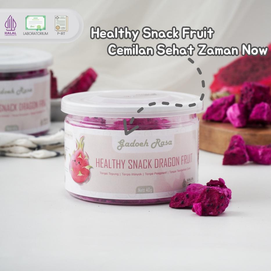 

Buah Naga Kering Healthy Snack Dragon Fruit
