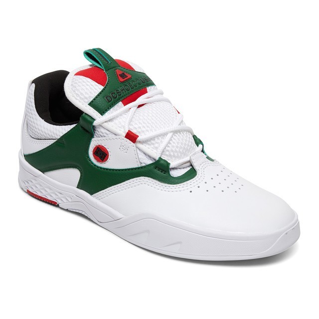 DC Shoes Men Kalis Se Shoes White/Green ADYS100507
