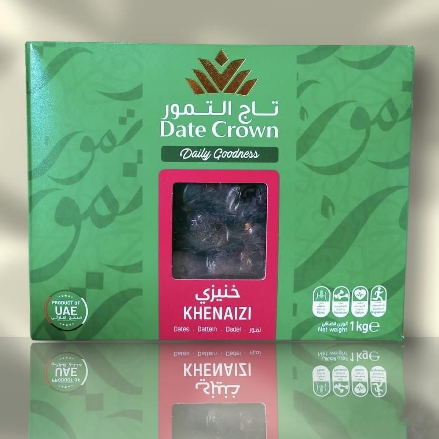 

Date Crown Kurma Khenaizi (1kg) dari UAE in Box Exp Terbaru