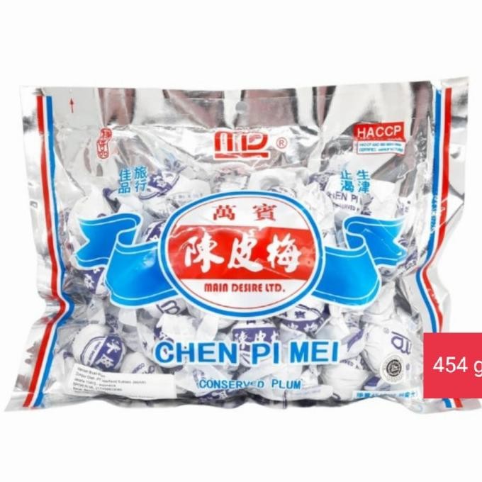 

chen pi mei plum manisan 454 gr
