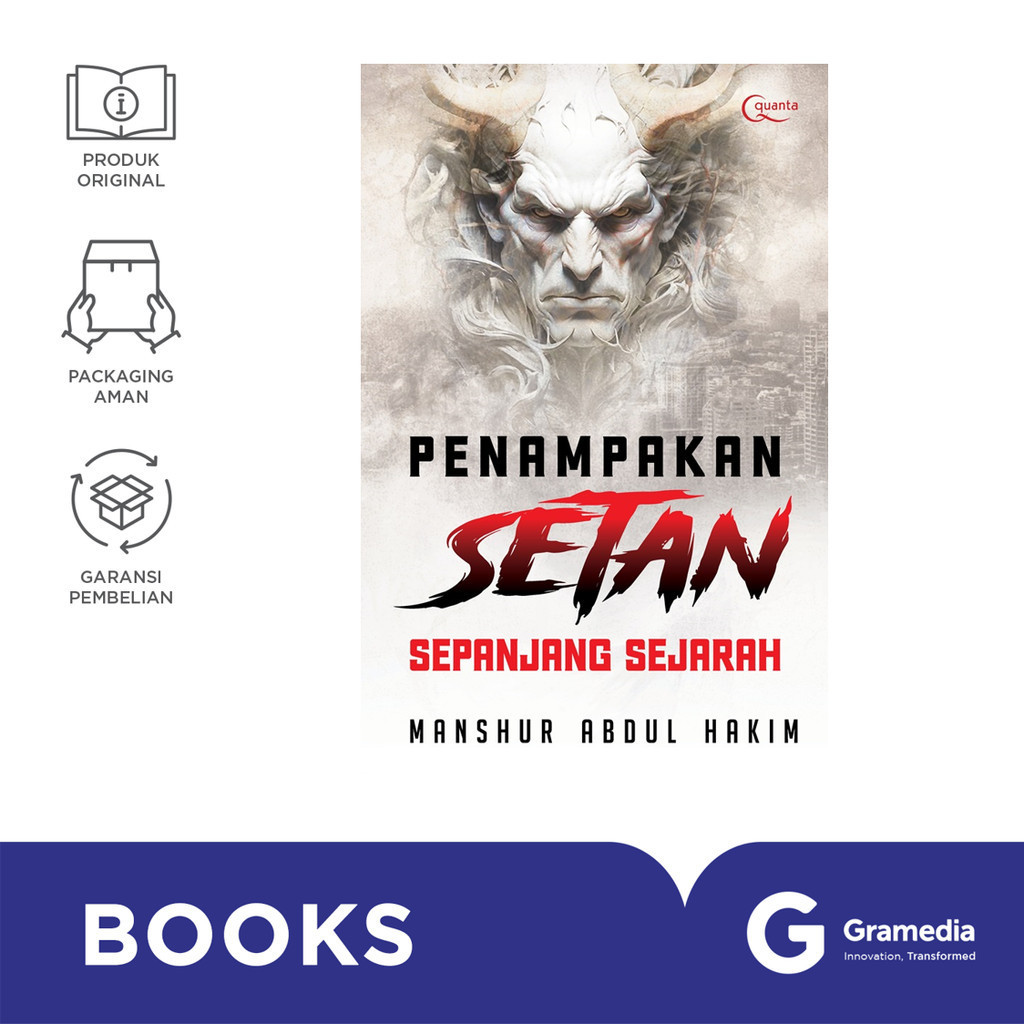 Gramedia Bintaro - Buku Penampakan Setan Sepanjang Sejarah